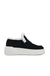 Jslides Footwear Junie Sneaker In Black