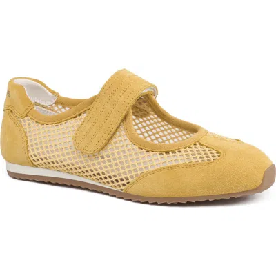 Jslides Footwear Patricia-m Mesh Sneaker In Yellow