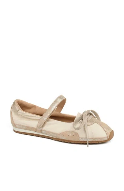 Jslides Footwear Pavia Mary Jane Sneaker In Neutral