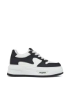 Jslides Footwear Pearl Sneaker In Black/white