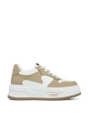 Jslides Footwear Pearl Sneaker In Sand/white