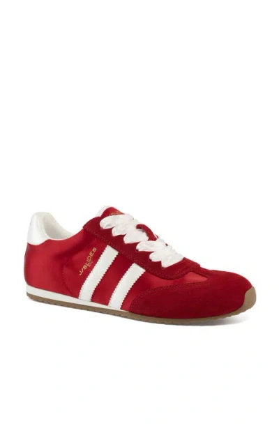 Jslides Footwear Peggy Sneaker In Red