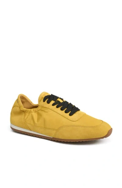 Jslides Footwear Prisha Lace-up Sneaker In Yellow
