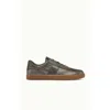 Jslides Footwear Tinsely Sneaker In Metallic Khaki