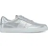 Jslides Footwear Tinsely Sneaker In Metallic  Silver