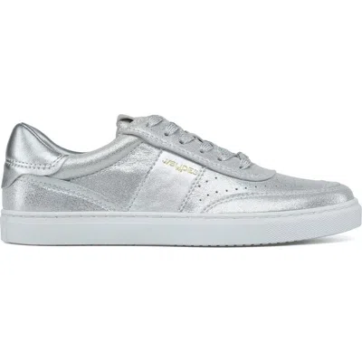 Jslides Footwear Tinsely Sneaker In Metallic  Silver