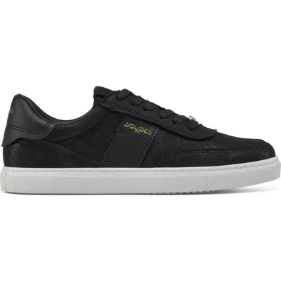 Jslides Footwear Tinsely Sneaker In Metllic Black