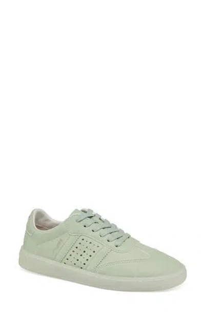 Jslides Hattie Perforated Low Top Sneaker In Mint