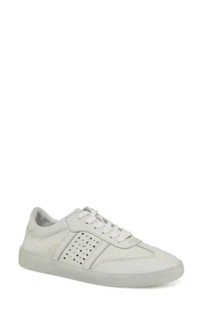 Jslides Hunter Leather Sneaker In White
