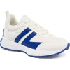 Jslides Janey Sneaker In White/blue