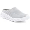 Jslides Knit Mule In Silver