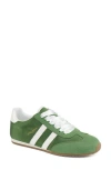 Jslides Low Top Sneaker In Green/white