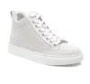J/slides Ludlow Perforated Leather High Top Sneaker In Off White In White