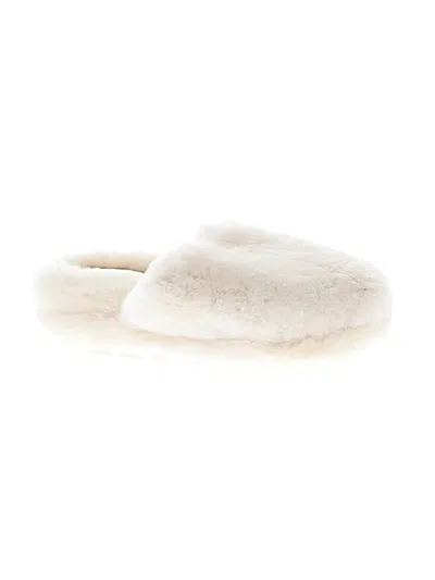 Pre-owned J/slides Mule/clog In Ivory