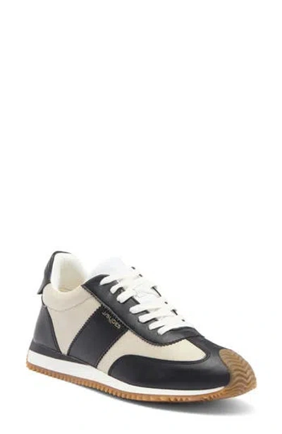 J/slides Nyc Jslides Lala Sneaker In Black/off White