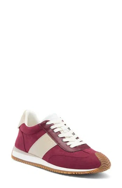 J/slides Nyc Jslides Lala Sneaker In Wine Red W/off White