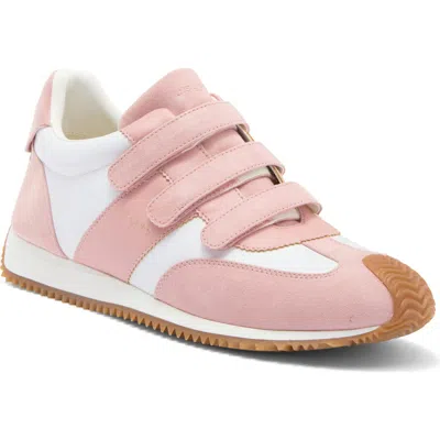J/slides Nyc Jslides Lisa Sneaker In Pink/white Multi