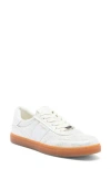 J/slides Nyc Jslides Taylor Sneaker In White W/gum Bottom