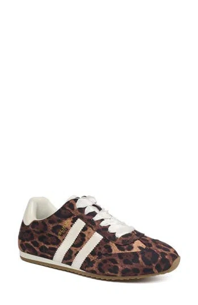 Jslides Pacific Low Top Sneaker In Animal Print