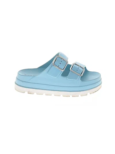 Pre-owned J/slides Sandals In Blue