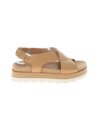 Pre-owned J/slides Sandals In Brown