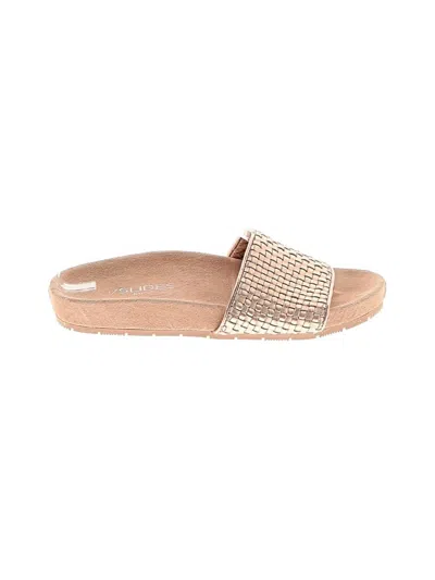 Pre-owned J/slides Sandals In Tan