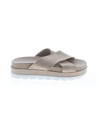 Pre-owned J/slides Sandals In Tan