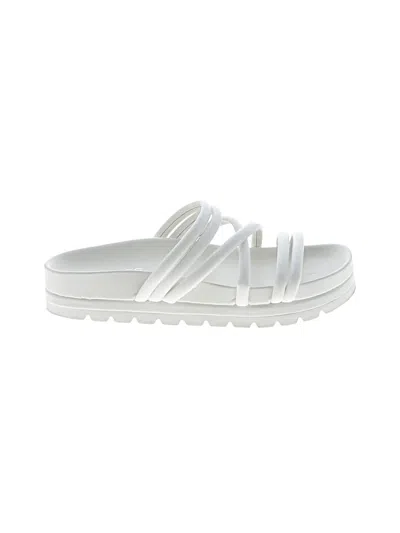 Pre-owned J/slides Sandals In White