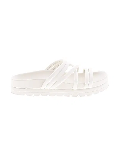 Pre-owned J/slides Sandals In White