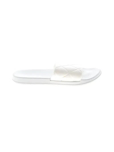 Pre-owned J/slides Sandals In White