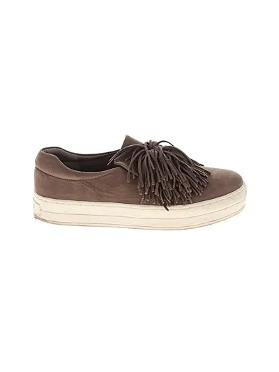 Pre-owned J/slides Sneakers In Brown
