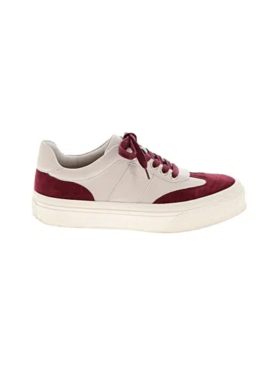 Pre-owned J/slides Sneakers In Burgundy