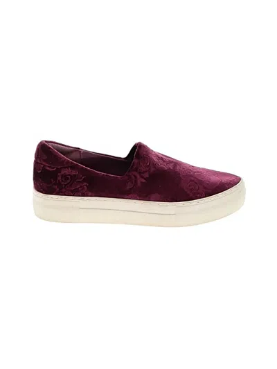 Pre-owned J/slides Sneakers In Burgundy