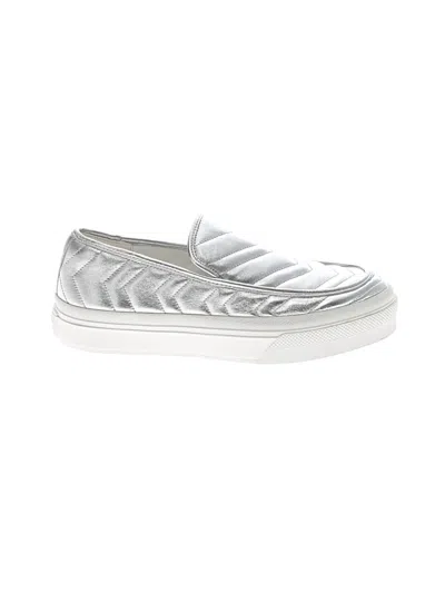 Pre-owned J/slides Sneakers In Silver