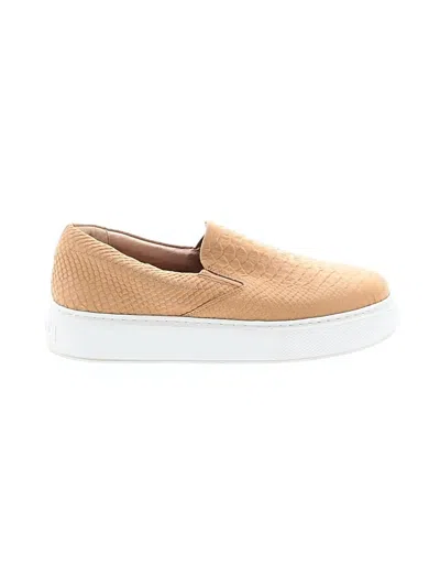 Pre-owned J/slides Sneakers In Tan