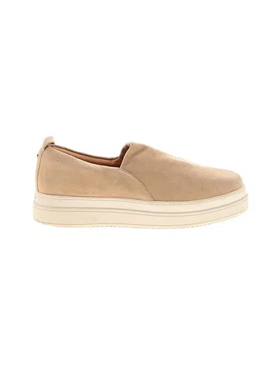 Pre-owned J/slides Sneakers In Tan