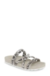 Jslides Tess Strappy Slide Sandal In Neutral