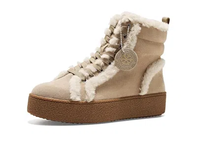 J/slides Venti Waterproof Women's Cold Weather Boots White: 6.5 M, Suede In Multi