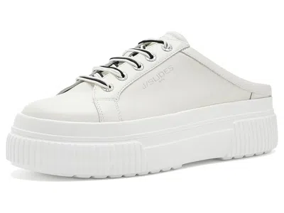J/slides Waistfield Women's Shoes White: 9 M, Leather