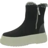 J/slides Wally Wp Womens Suede Outdoor Mid-calf Boots In Black