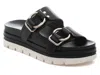 J/slides Women's Baha Sandals In Black In Multi