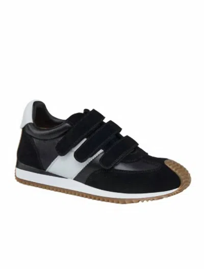 J/slides Women's Lyla Sneakers In Black/white In Multi