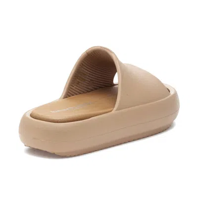 J/slides Women's Squish Slide In Tan In Brown