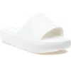 J/slides Women's Squish Slides In White In White