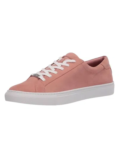 J/slides Women's Waxy Nubuk Lacee Sneakers In Pink In Multi