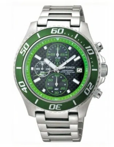 Pre-owned J.springs J. Springs By Seiko Instruments Inc. Men's Chronograph Watch 10 Atm Bfd074