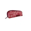 Juan Avellaneda X Seeiou Small Quilted Cotton Toiletry Bag – Floral Print In Pink In Pink