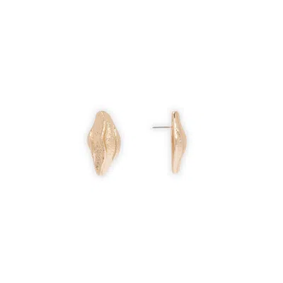 Juan Avellaneda X Seeiou Women's Lemon Leaf Gold Earrings