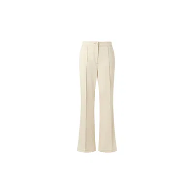 Juan Avellaneda X Seeiou Women's Pants Off-white Denim Yves