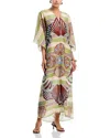 Juan De Dios Andina Cotton Silk Tunic In Multi